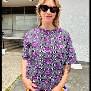 NOOWORKS Oversized Tee in Purple Haze